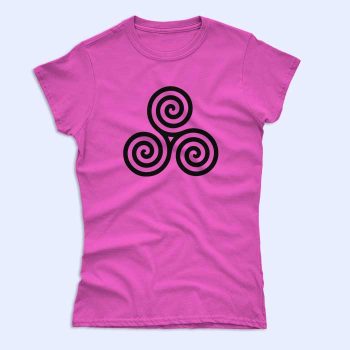 triskelion_zenska_majica_fuchsia