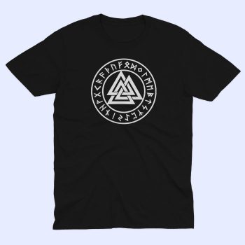 valknut_muska_majica_crna