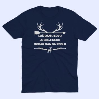 los_dan_u_lovu_muska_majica_navy_plava