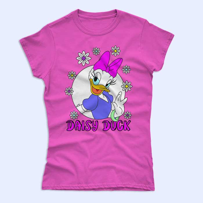 daisy_duck_zenska_majica_fuchsia