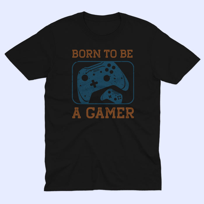 born_gamer_unisex_kratki_crna