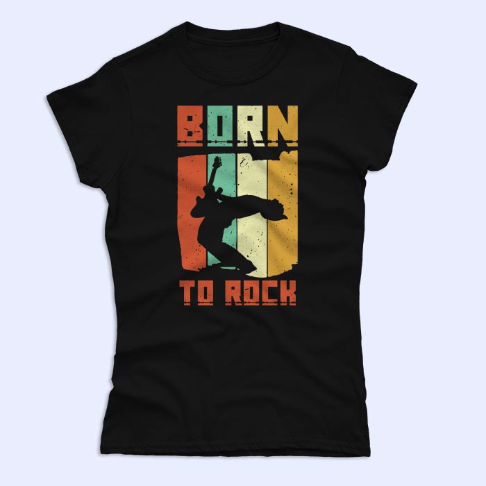 born_to_rock_zenska_kratki_crna