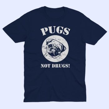pugs_unisex_kratki_navy_plava
