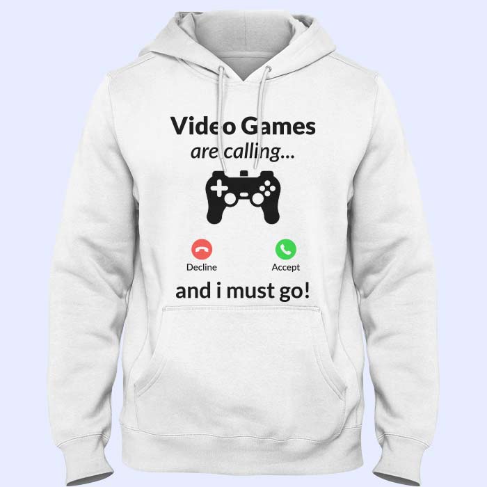 video_games_are_calling_unisex_hudiica_bijela