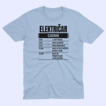 Električar Cjenik Majica